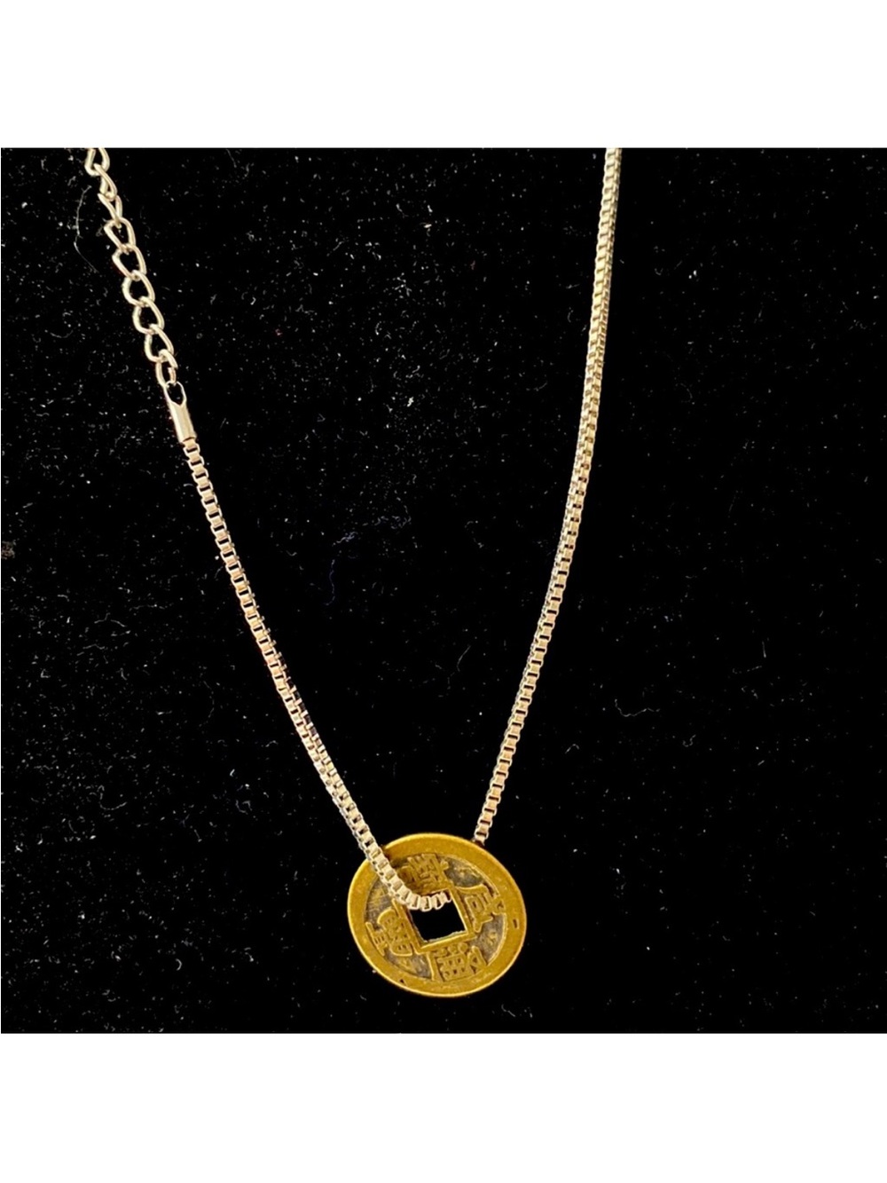 Gold Coin Pendant Necklace - Women Jewelry